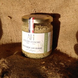Moutarde à l'ancienne bio à l'estragon de l'Atelier Honoré