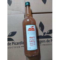 Jus de pommes fraises